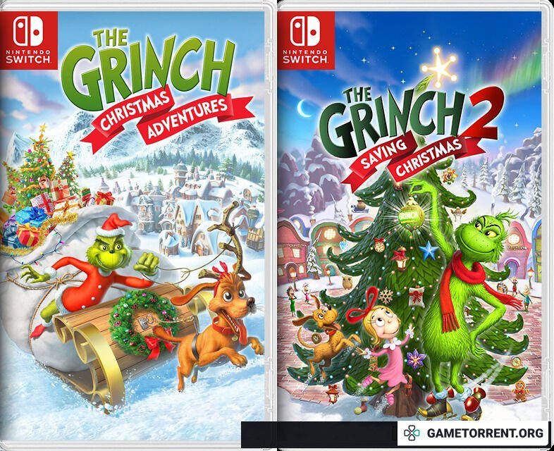 The Grinch Christmas Adventures + DLC / The Grinch 2 Saving Christmas